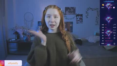 Snapshot of callmeeffy chatting on 11.26.25 Effyblonde follow my telegram channel for more content3 online show from 11.26.25