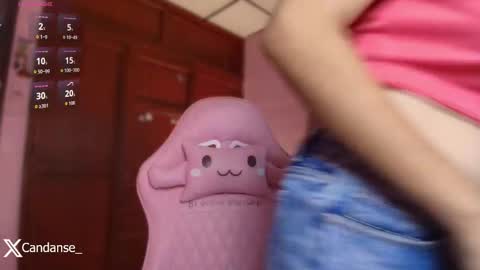 Snapshot of candase_ chatting on 10.26.25 Candase online show from 10.26.25