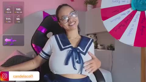 Snapshot of candela_cool chatting on 10.26.25 Candela online show from 10.26.25