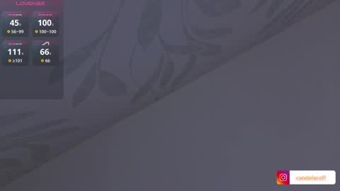 Snapshot of candela_cool chatting on 12.14.25 Candela online show from 12.14.25