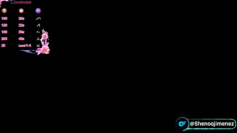 Snapshot of candyshe chatting on 02.22.26 Shenoa Jimenez online show from 02.22.26