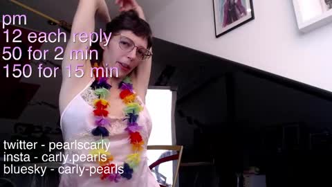Carly Pearls online show from 01.22.25