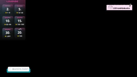 caroline_foster1 online show from 10.24.25