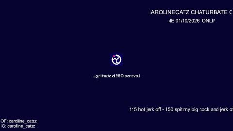 carolinecatz online show from 01.10.26