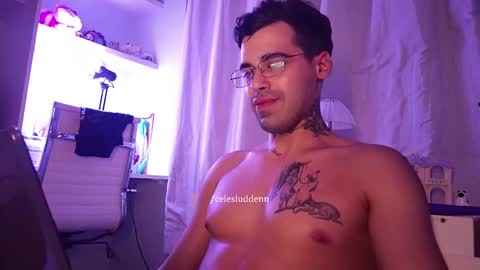 Snapshot of celesluddenn chatting on 10.14.25 Celes online show from 10.14.25