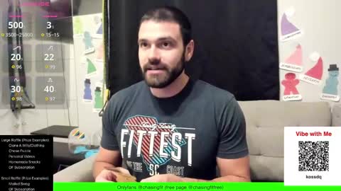 Onlyfans chasingfit Instagram the arguer Twitter chasingfitOF online show from 12.04.24