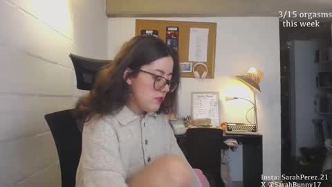 Snapshot of cherrybunny21 chatting on 12.22.24 Sarah Prez online show from 12.22.24