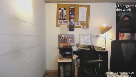 Snapshot of cherrybunny21 chatting on 12.23.24 Sarah Prez online show from 12.23.24