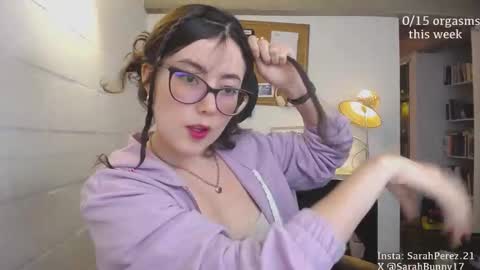 Snapshot of cherrybunny21 chatting on 12.28.24 Sarah Prez online show from 12.28.24