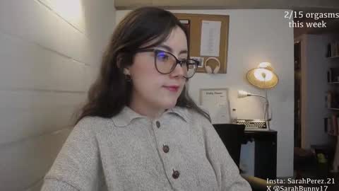 Snapshot of cherrybunny21 chatting on 01.18.25 Sarah Prez online show from 01.18.25