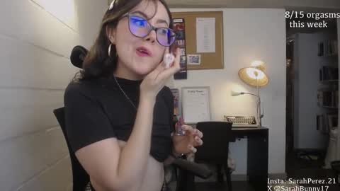 Snapshot of cherrybunny21 chatting on 01.30.25 Sarah Prez online show from 01.30.25