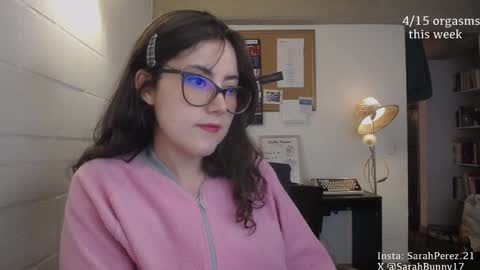 Snapshot of cherrybunny21 chatting on 03.05.25 Sarah Prez online show from 03.05.25