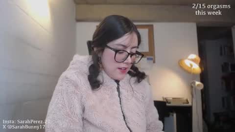 Snapshot of cherrybunny21 chatting on 10.16.25 Sarah Prez online show from 10.16.25