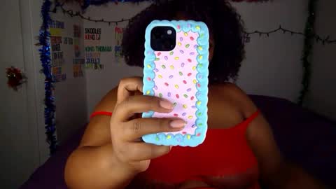 Snapshot of chocolatebunnyxx69 chatting on 12.23.24 Melina online show from 12.23.24