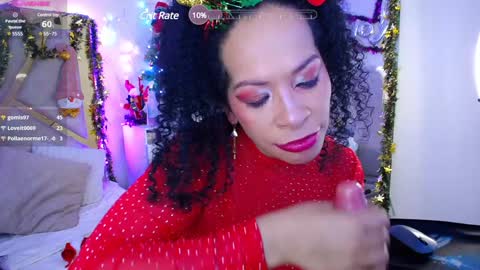 Snapshot of cintia_holms chatting on 12.22.24 Cintia online show from 12.22.24
