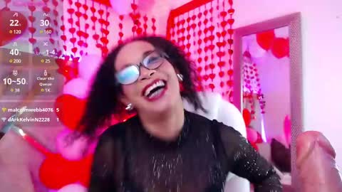 Snapshot of cintia_holms chatting on 02.16.25 Cintia online show from 02.16.25