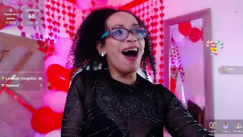 Snapshot of cintia_holms chatting on 02.16.25 Cintia online show from 02.16.25