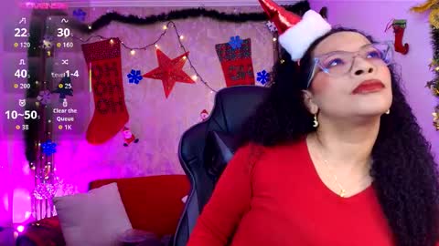 Snapshot of cintia_holms chatting on 12.22.25 Cintia online show from 12.22.25