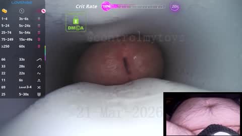 Snapshot of controlmytoys chatting on 03.21.26 Control online show from 03.21.26