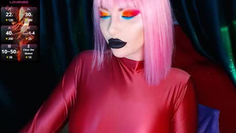 Snapshot of crazypinkyball chatting on 02.12.25 Roxy online show from 02.12.25