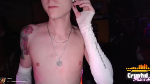 Snapshot of cryptidtwink chatting on 12.11.24 CryptidTwink online show from 12.11.24