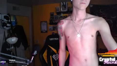 Snapshot of cryptidtwink chatting on 09.30.25 CryptidTwink online show from 09.30.25