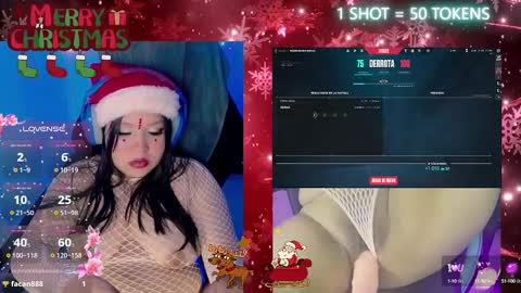 Snapshot of crystal_velvet01 chatting on 12.24.24 crystal online show from 12.24.24