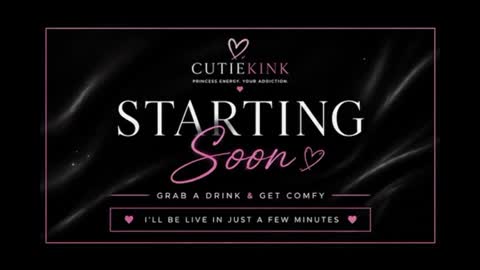 CUTIE KINKS OFFICIAL CHATROOM AND LIVE STREAM online show from 08.02.26