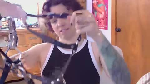 cyborgdyke online show from 10.31.25