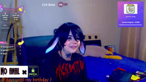 Snapshot of dark__elf chatting on 02.17.26 Anessa online show from 02.17.26