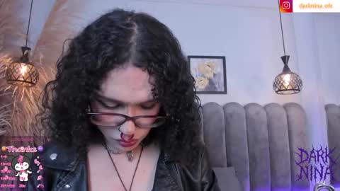 Snapshot of dark_nina_ chatting on 11.27.25 Nina online show from 11.27.25