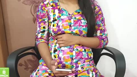 Snapshot of desicoupleshow chatting on 02.19.25 Eva and Adam online show from 02.19.25