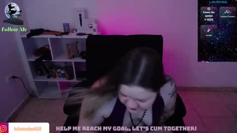 Snapshot of destroyall420 chatting on 02.09.25 Lola Bdsm and fries online show from 02.09.25