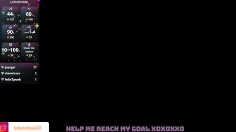 Lola Bdsm and fries online show from 11.21.25