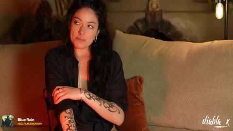 Snapshot of diabla_x chatting on 03.04.26 DIABLA online show from 03.04.26