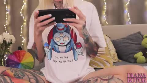 Snapshot of diana_rotor chatting on 12.03.25 Diana online show from 12.03.25