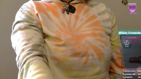 Snapshot of dixie_comanche chatting on 12.13.25 dixie_comanche online show from 12.13.25