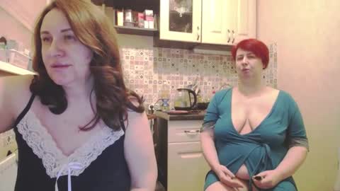 Tatiana 43 curvy sexy body and Joanna redhead 39 years online show from 01.15.25