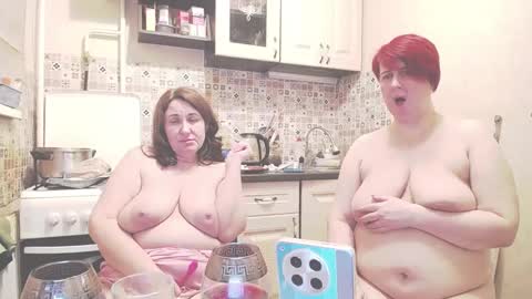 Tatiana 43 curvy sexy body and Joanna redhead 39 years online show from 01.15.25