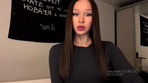 Snapshot of doublesees chatting on 12.03.25 MOLLYYYY dont forget to give me a thumb up online show from 12.03.25