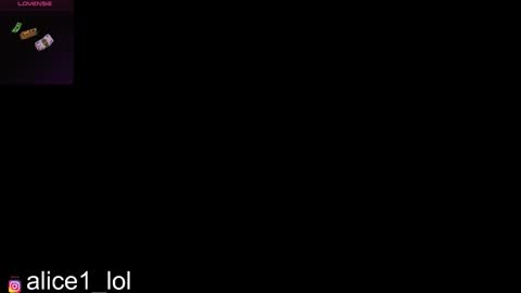 Snapshot of dulce_alice_ chatting on 09.12.25  ALICE  online show from 09.12.25