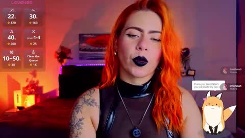 Snapshot of dulce_charlottee chatting on 10.28.25 DULCE online show from 10.28.25