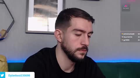 Snapshot of dylan_starxx chatting on 12.31.24 Dylan online show from 12.31.24