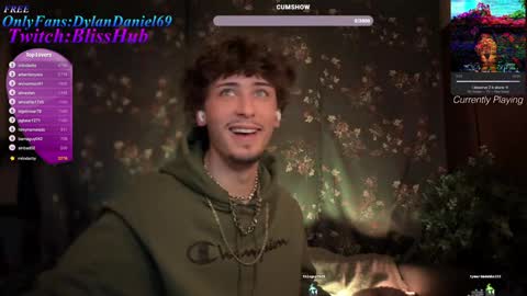 Dylan Daniel 7.8 online show from 12.10.24