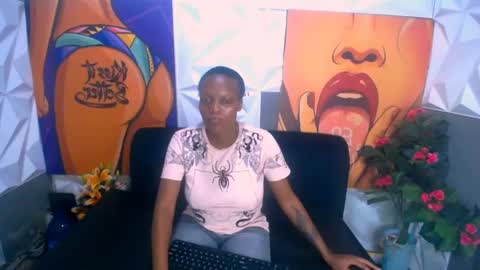 Snapshot of ebonykinkx chatting on 01.28.25 Call me MeL online show from 01.28.25