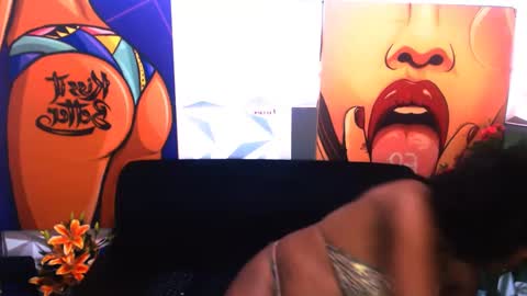 Snapshot of ebonykinkx chatting on 02.13.25 Call me MeL online show from 02.13.25