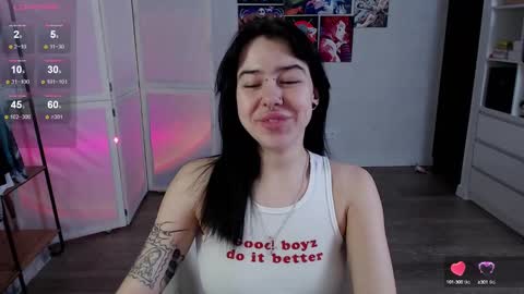 Snapshot of eliza_benet_ chatting on 02.04.25 Ari online show from 02.04.25