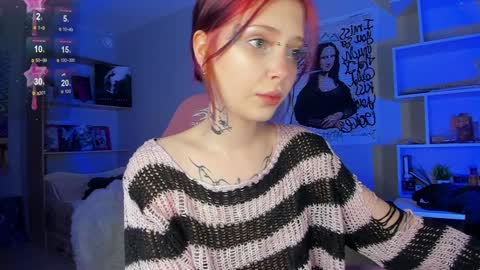 Snapshot of eliza_sadcat chatting on 01.26.25 Elizabeth online show from 01.26.25