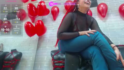 Snapshot of elizatex chatting on 02.18.25 online show from 02.18.25