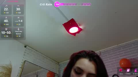 Snapshot of elizatex chatting on 10.28.25 online show from 10.28.25